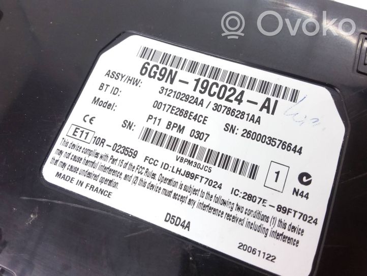 Volvo S80 Bluetooth modulis 6G9N19C024AL