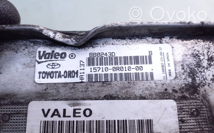 Toyota Avensis T250 Supporto di montaggio del filtro dell’olio 157100R01000