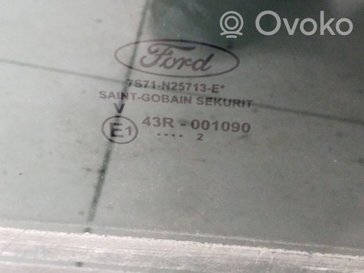 Ford Mondeo MK IV Vitre de fenêtre porte arrière 7s71n25713e