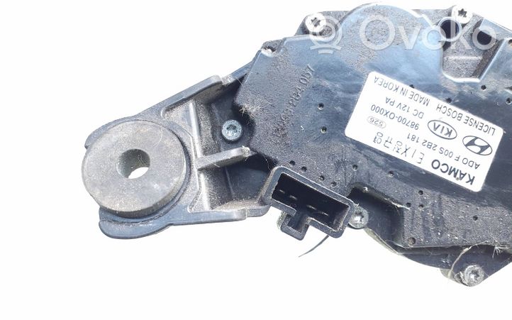 Hyundai i10 Rear window wiper motor 987000X000