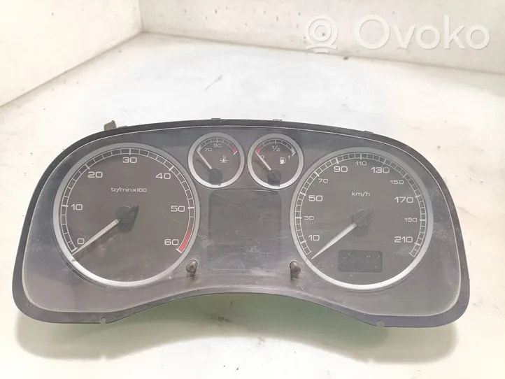 Peugeot 307 Speedometer (instrument cluster) P9636708880