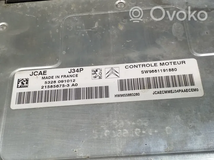 AC 428 Calculateur moteur ECU 9661191880