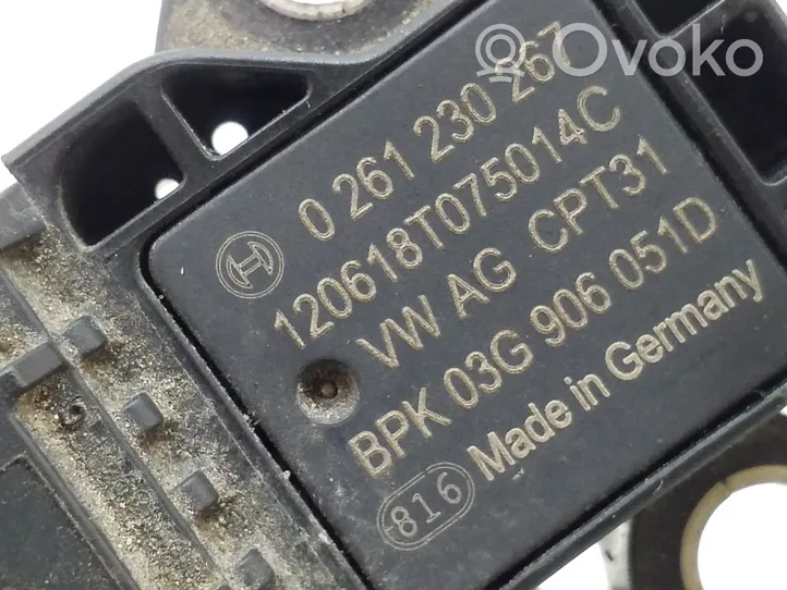 Volkswagen Golf VI Air pressure sensor 0261230267