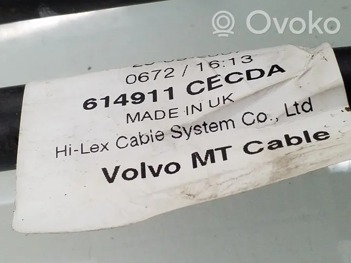 Volvo V70 Câble de changement de vitesse 614911