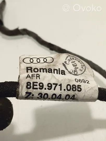 Audi A4 S4 B7 8E 8H Wiązka przewodów czujnika parkowania PDC 8E9971085