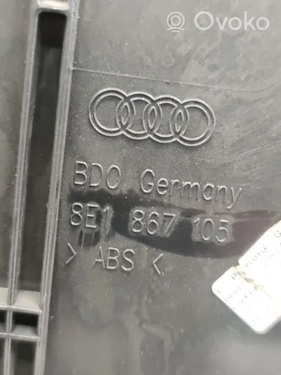 Audi A4 S4 B6 8E 8H Apmušimas priekinių durų (obšifke) 8E1867105