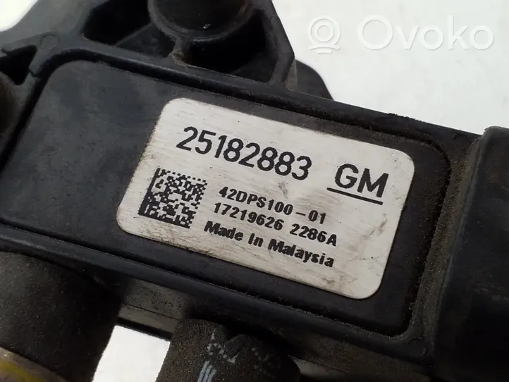 Chevrolet Captiva Pakokaasun paineanturi 25182883