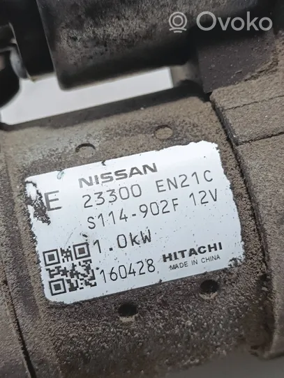 Nissan Juke I F15 Starter motor 23300EN21C