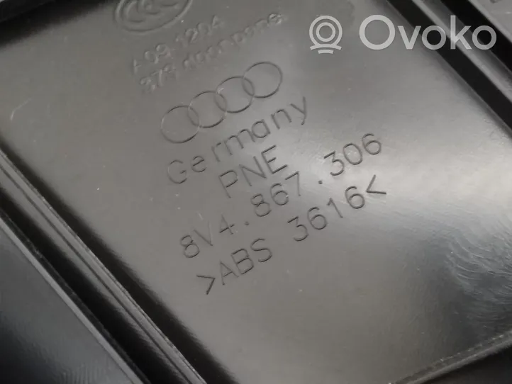 Audi A3 S3 8V Takaoven verhoilu 8V4867306