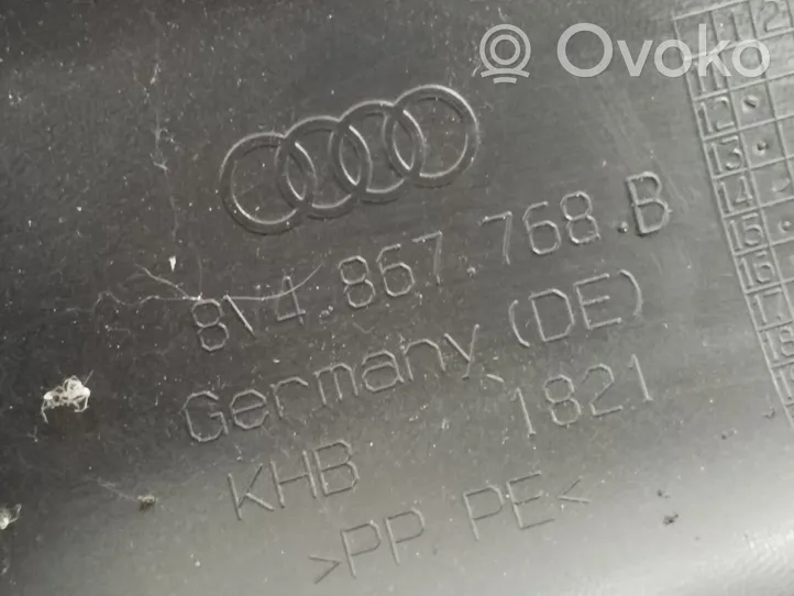 Audi A3 S3 8V Garniture panneau latérale du siège arrière 8V4867768B
