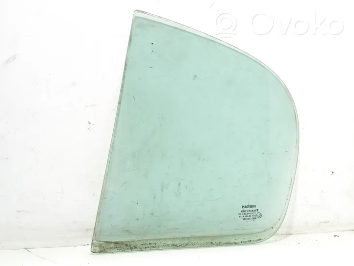 Nissan Almera N16 Rear vent window glass AS2