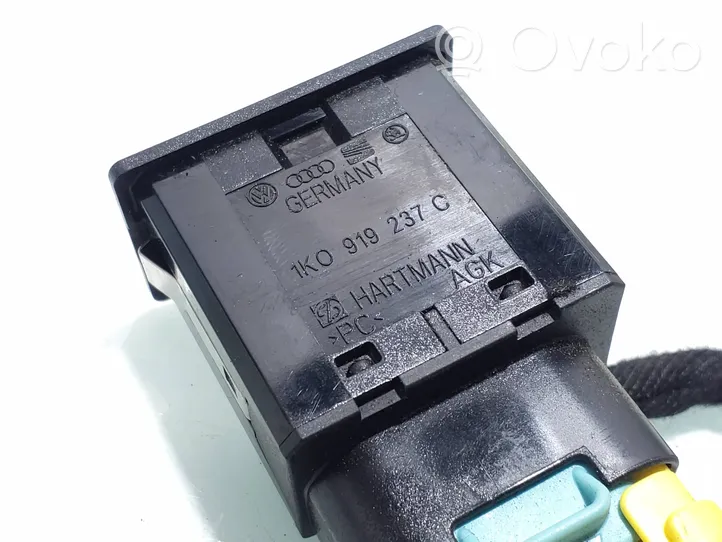 Volkswagen Touareg I Interruptor de encendido/apagado del airbag de pasajero 1K0919237C