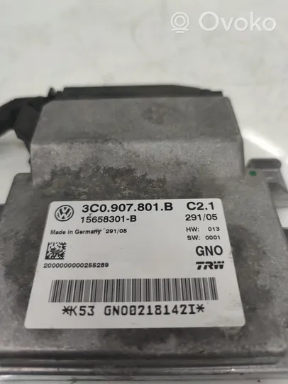 Volkswagen PASSAT B6 Module de commande de frein à main 3C0907801B