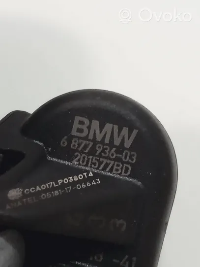 BMW 5 G30 G31 Sensore di pressione dello pneumatico 6877936
