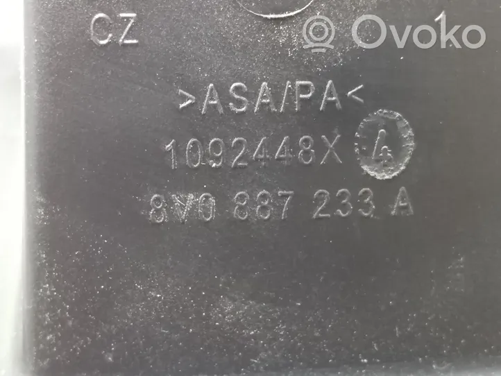 Audi A3 S3 8V Osłona / zaślepka ISOFIX 8V0887233A