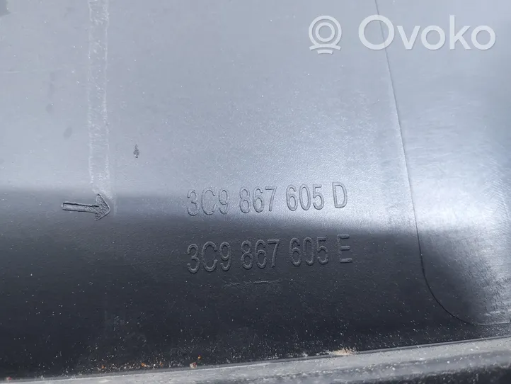 Volkswagen PASSAT B6 Garniture de couvercle de coffre arriere hayon 3C9867605D