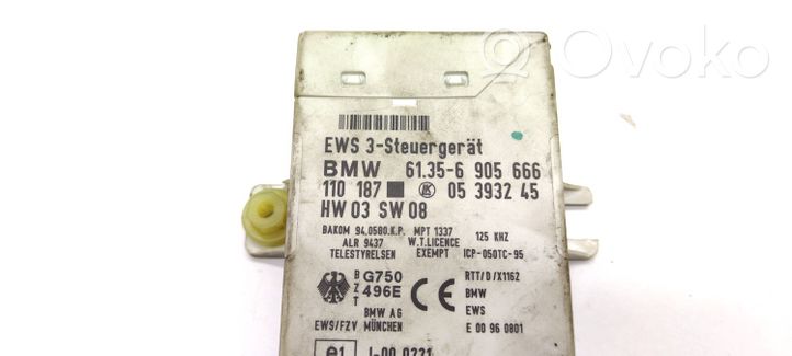 BMW 3 E46 Moduł / Sterownik immobilizera 61356905666