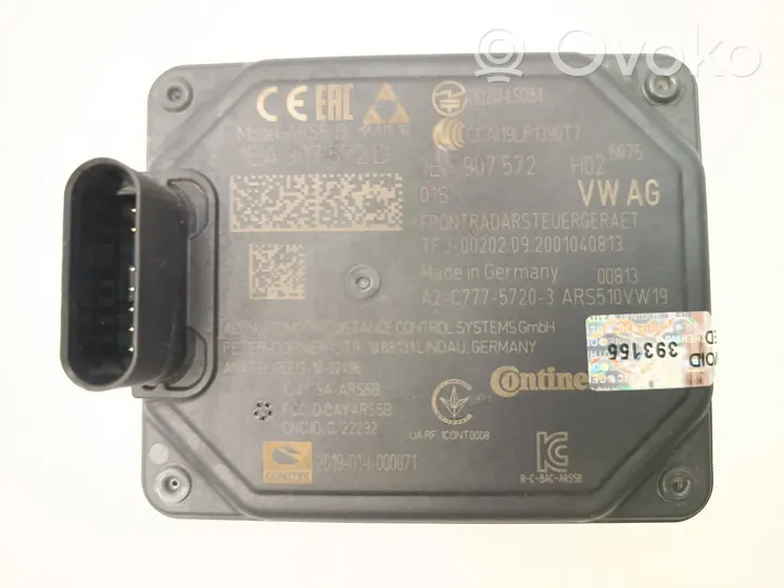 Volkswagen ID.3 Sensore radar Distronic 1Ea907572D