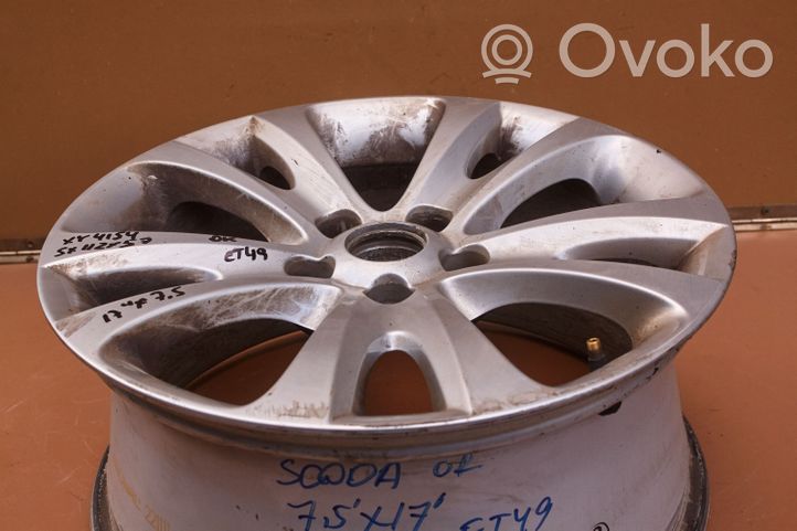 Skoda Superb B6 (3T) Felgi aluminiowe R17 3T0601025D