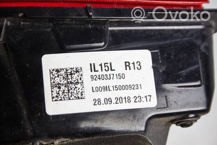 KIA Ceed Luci posteriori del portellone del bagagliaio 92403J71