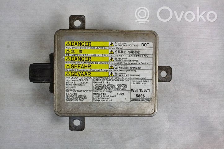 Mazda 3 I Module de ballast de phare Xenon W3T15671