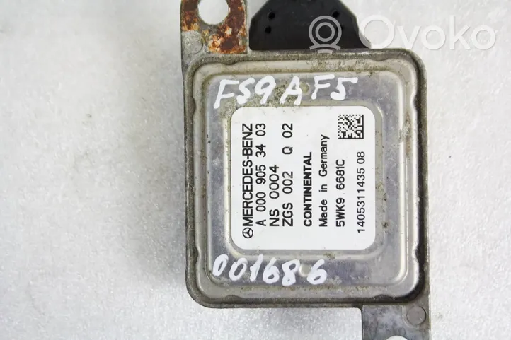 Mercedes-Benz E W212 Sonda lambda A0009053403