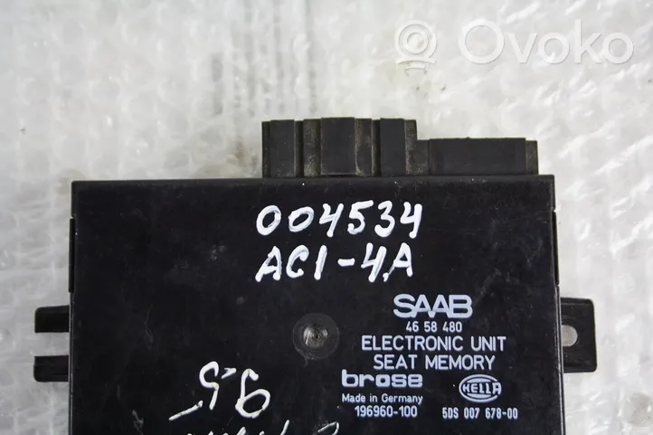 Saab 9-5 Module de commande de siège 4658480