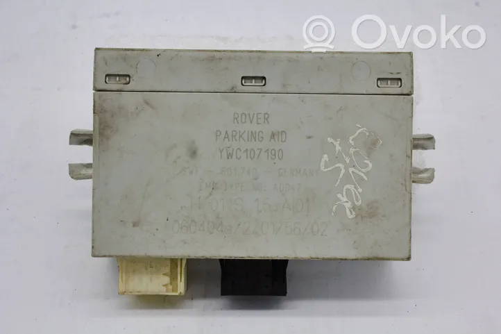 Rover 75 Pysäköintitutkan (PCD) ohjainlaite/moduuli YWC107190