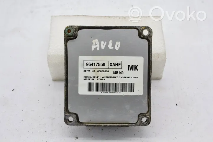 Chevrolet Aveo Sterownik / Moduł ECU 96417550