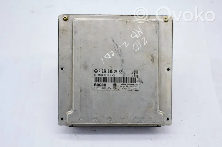 Mercedes-Benz E W210 Centralina/modulo motore ECU a0265452632