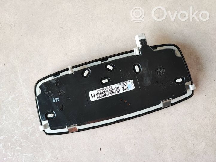 BMW 5 G30 G31 Éclairage lumière plafonnier arrière 43684861401