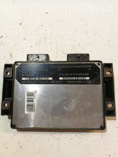 Peugeot Partner Sterownik / Moduł ECU 9650359580