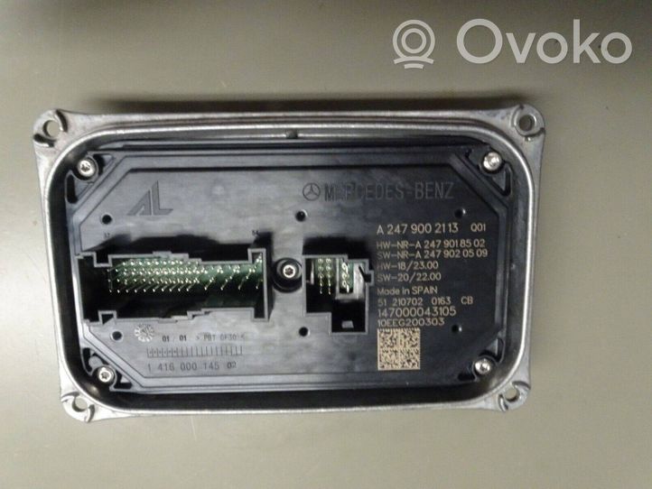 Mercedes-Benz GLA H247 Module de contrôle de ballast LED 147000043105