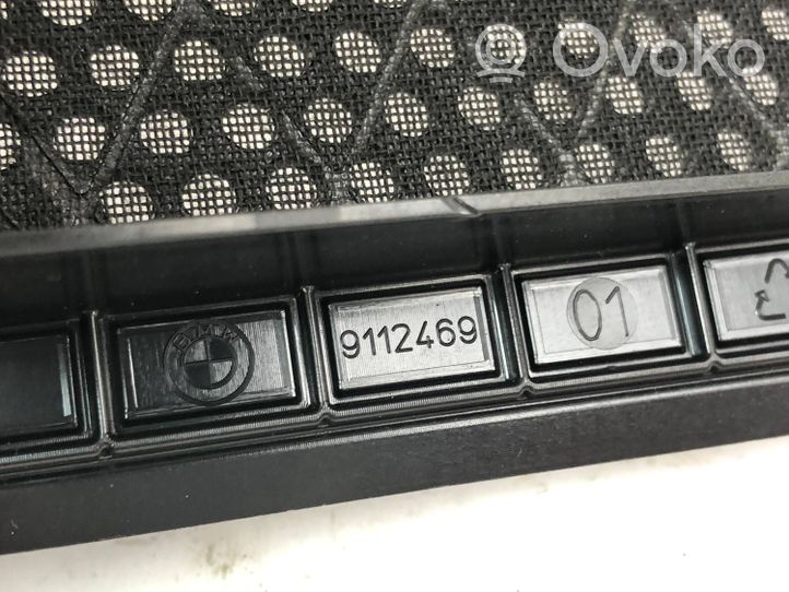 BMW X6 E71 Subwoofer-bassoelementin etusäleikkö/lista 9112469