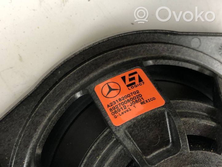 Mercedes-Benz GL X166 Garso stiprintuvas A1669008003