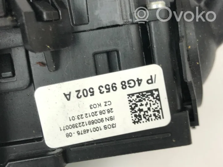 Audi A6 S6 C7 4G Pyyhkimen/suuntavilkun vipukytkin 4G8953502C