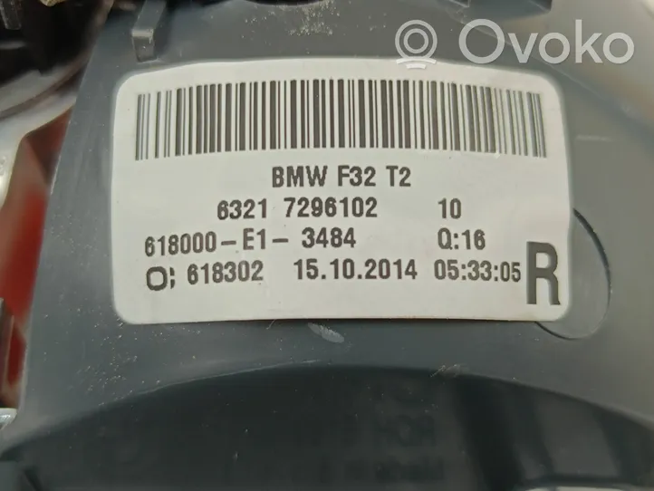 BMW 4 F36 Gran coupe Aizmugurējais lukturis pārsegā 7296102