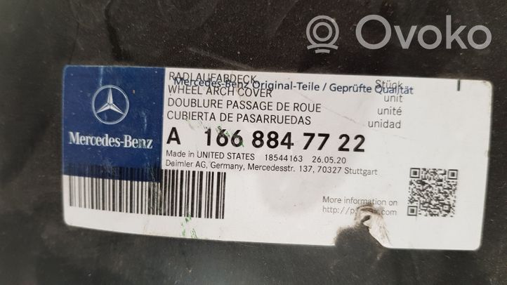 Mercedes-Benz GL X166 Nadkole przednie A1668847722