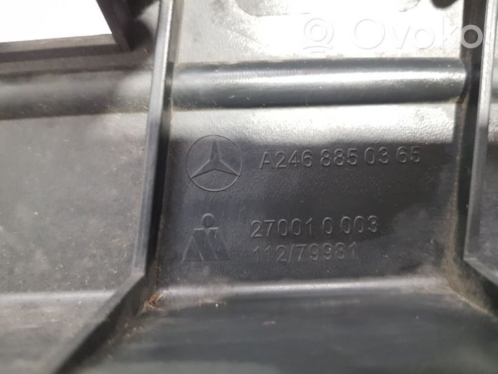 Mercedes-Benz B W246 W242 Front bumper mounting bracket A2468850365
