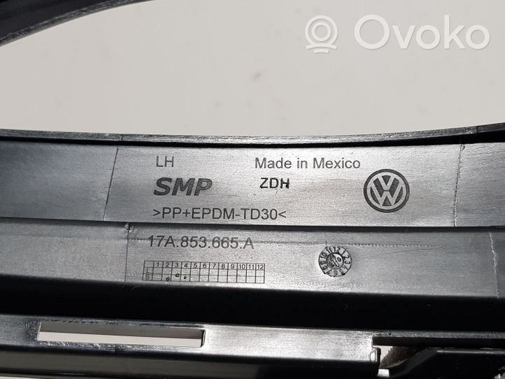 Volkswagen Jetta VII Grille inférieure de pare-chocs avant 17A853665A9B9