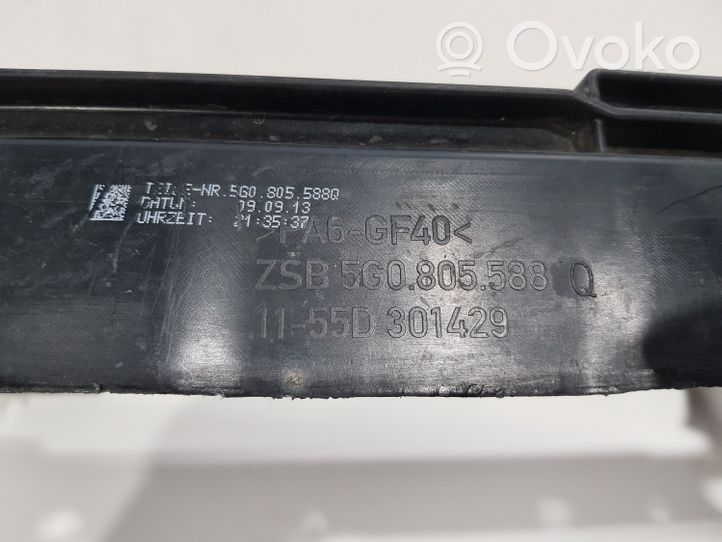 Volkswagen Golf VII Radiatorių panelė (televizorius) 5G0805588Q