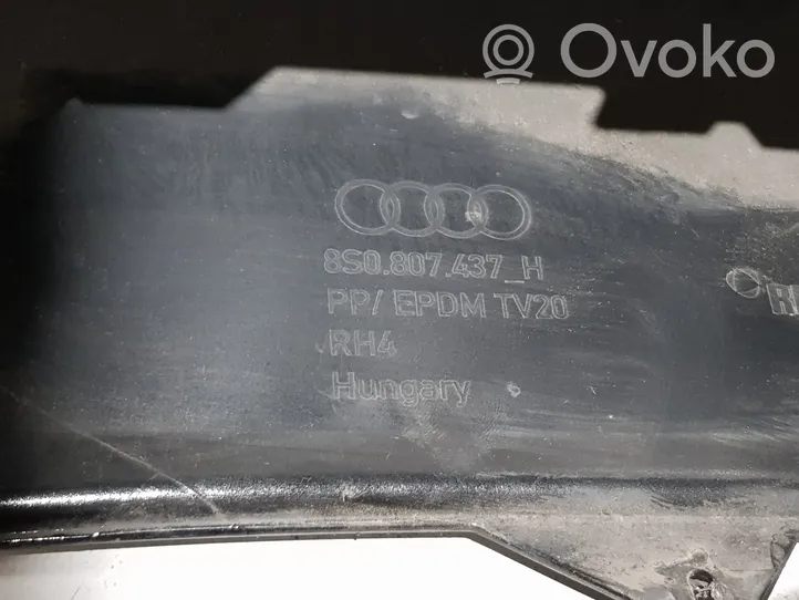 Audi TT TTS RS Mk3 8S Paraurti anteriore 8S0807437H