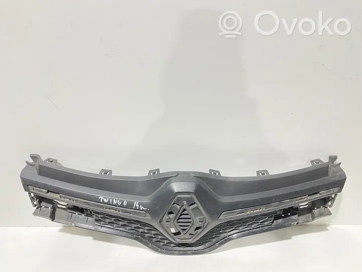 Renault Twingo III Grille calandre supérieure de pare-chocs avant 622566433R