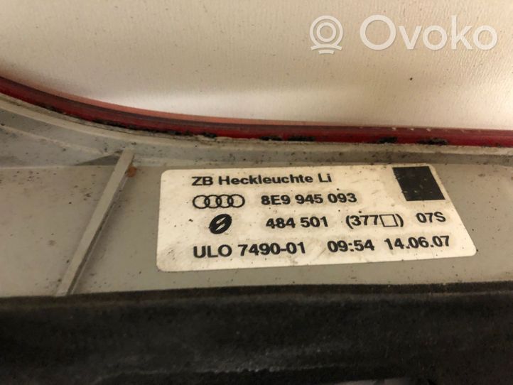 Audi A4 S4 B7 8E 8H Takaluukun takavalot 8E9945093