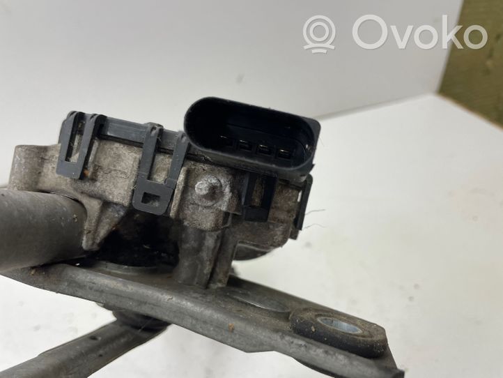 Opel Astra H Tringlerie et moteur d'essuie-glace avant 0390241538