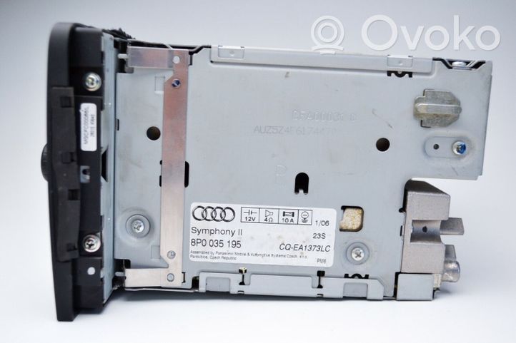 Audi A3 S3 A3 Sportback 8P Unità principale autoradio/CD/DVD/GPS 8P0035195