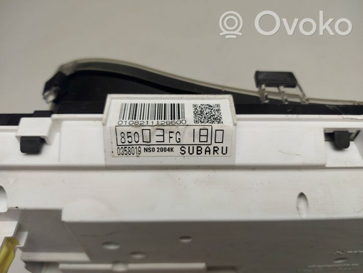 Subaru Impreza III Spidometrs (instrumentu panelī) 85003FG18