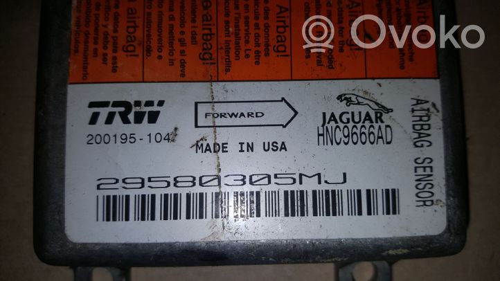 Jaguar XJ X308 Turvatyynyn ohjainlaite/moduuli HNC9666AD