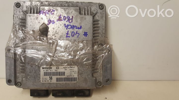 Peugeot 607 Calculateur moteur ECU 9654695180