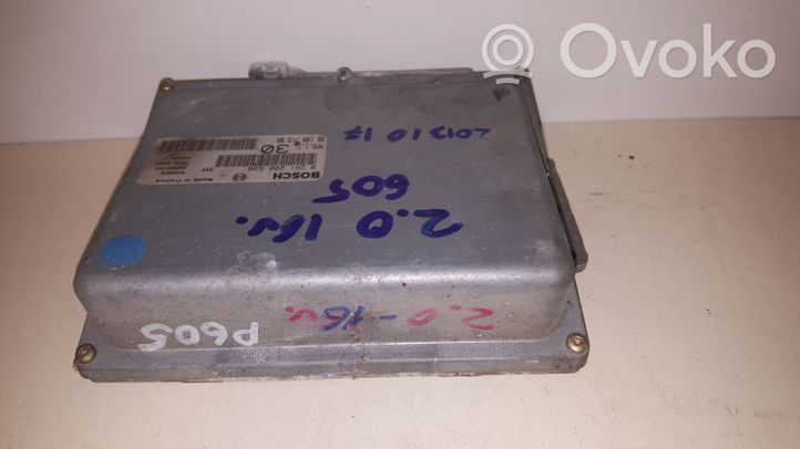 Peugeot 605 Sterownik / Moduł ECU 9616071380